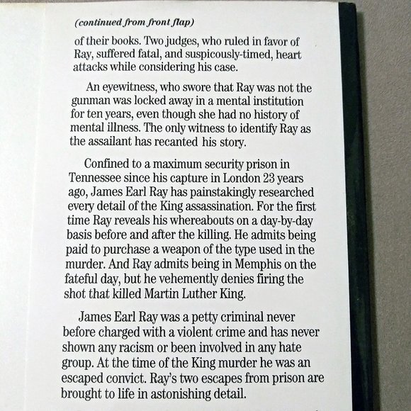 Martin Luther King, 1st Ed, James Earl Ray, Assassination, Civil Rights Movement - Picture 7 of 10